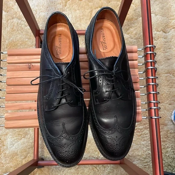 florsheim dress shoes black FLORSHEIM GREATLAKES SLIP-ON BLACK – J-Ray Shoes main image 1